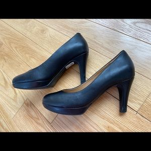 Clarks Brier Dolly leather heels